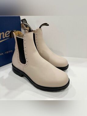 Blundstone 2156 Women’s Chelsea Ankle Boots - Pearl white